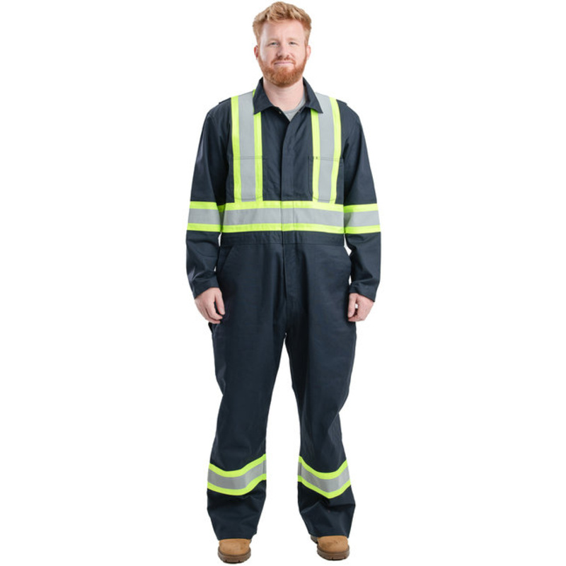 Berne Men's Safety Striped Gasket Unlined Coverall Thumbnail
