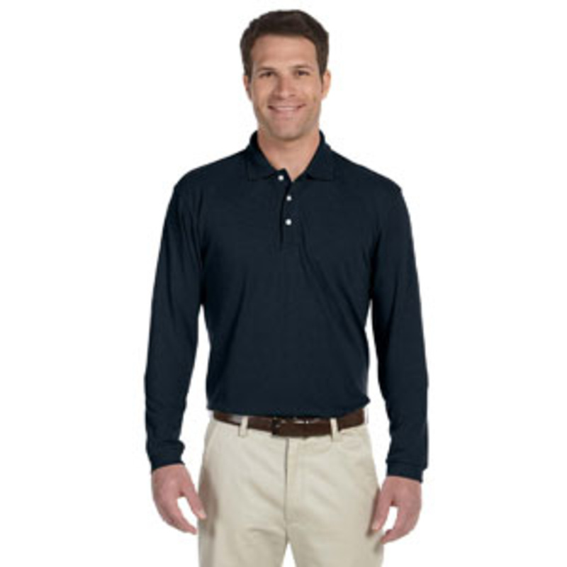 Men's 5.6 oz. Easy Blend™ Long-Sleeve Polo Thumbnail