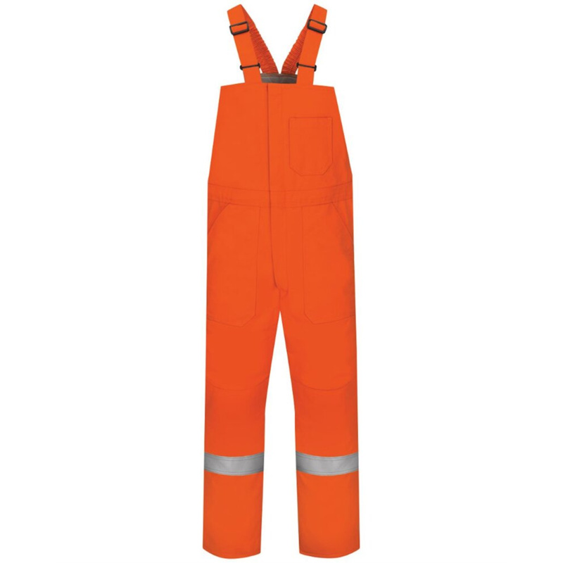 Deluxe Insulated Bib Overall with Reflective Trim - EXCEL FR® ComforTouch - Tall Sizes Thumbnail